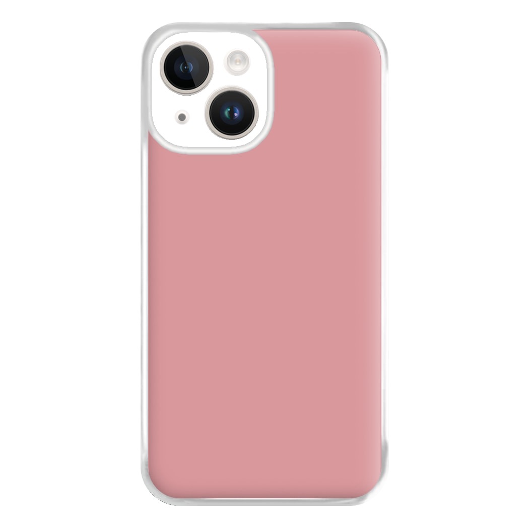 Dust Pink Personalised Phone Case for iPhone 14