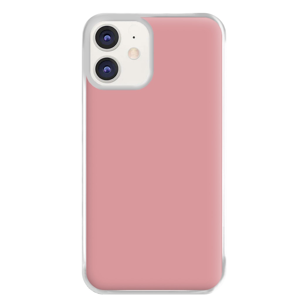 Dust Pink Personalised Phone Case for iPhone 12 / 12 Pro