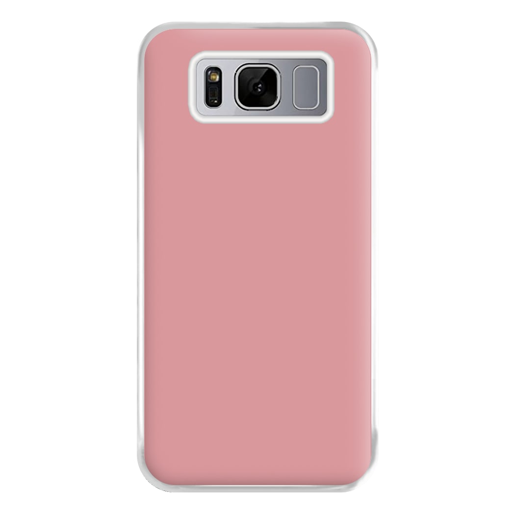 Dust Pink Personalised Phone Case for Galaxy S8 Plus