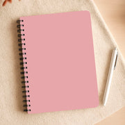 Dust Pink Personalised Notebook 3