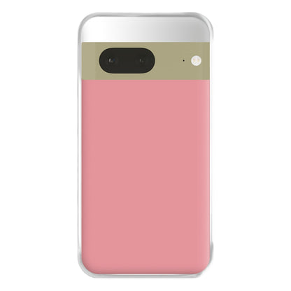 Dust Pink Personalised Phone Case for Google Pixel 7a