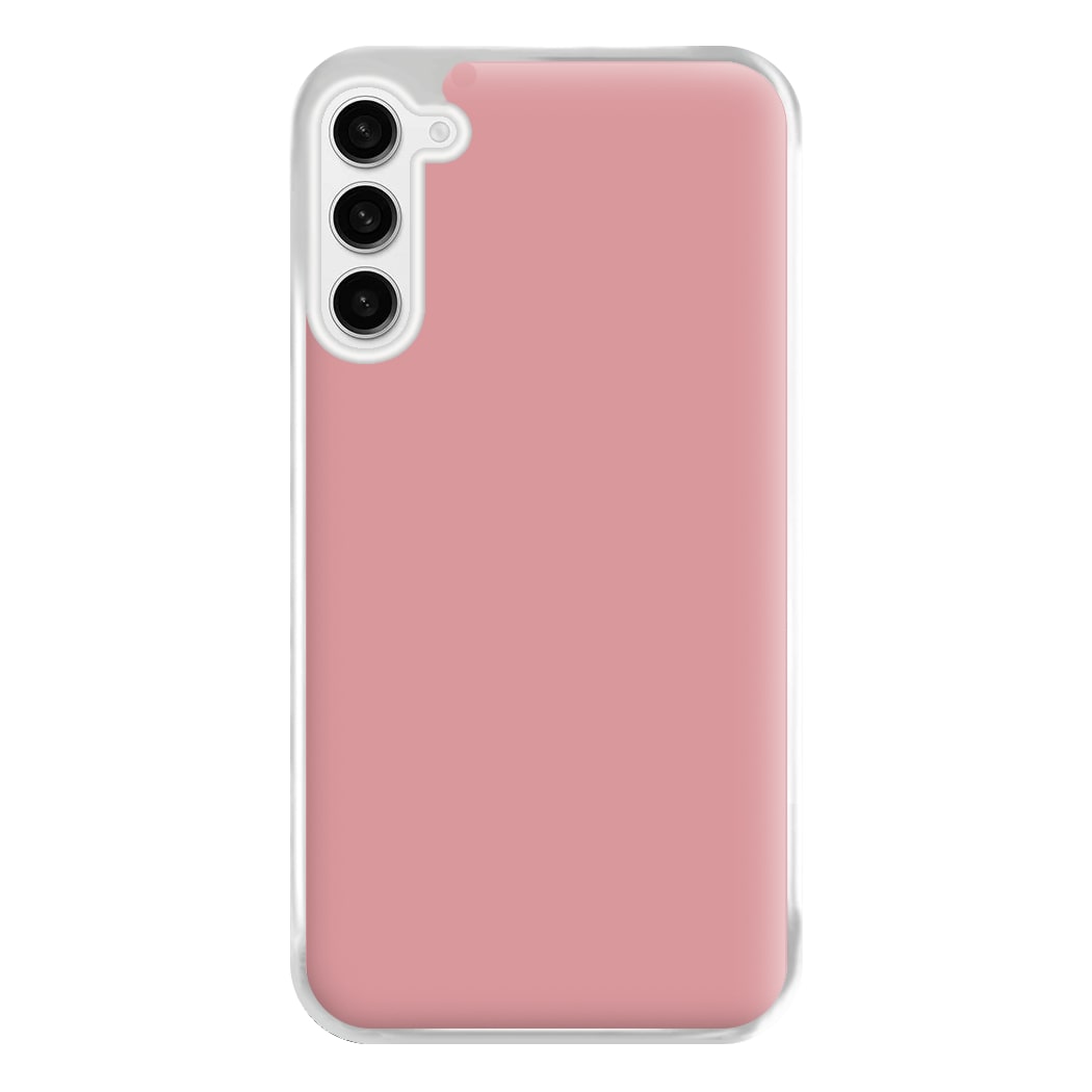 Dust Pink Personalised Phone Case for Galaxy S23FE