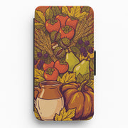 Persimmon Harvest Wallet Phone Case 1