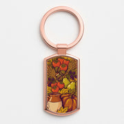 Persimmon Harvest Luxury Keyring 4