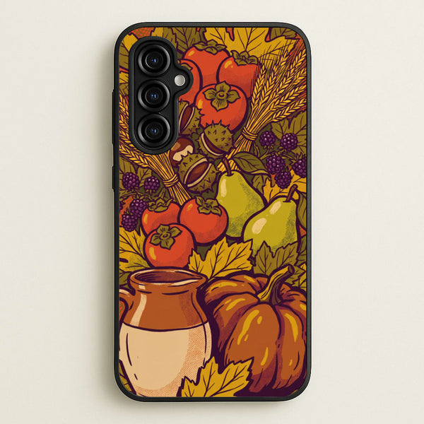 Persimmon Harvest Phone Case - Galaxy A54 / Standard