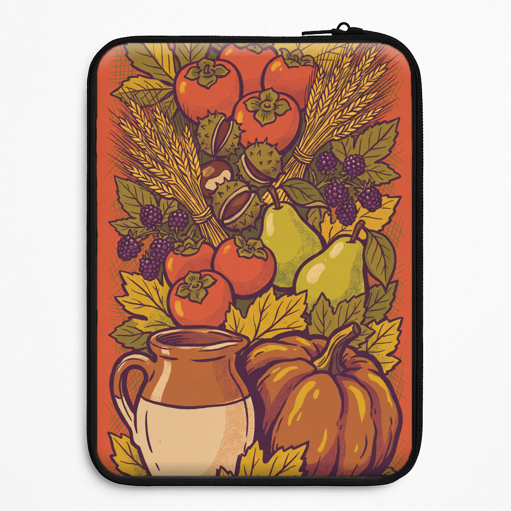 Persimmon Harvest Laptop Sleeve