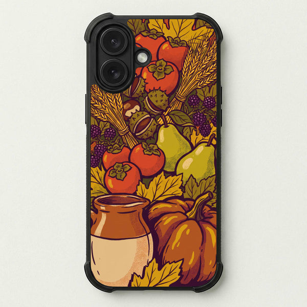 Persimmon Harvest Phone Case — Bumper case