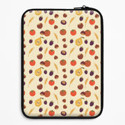 Persimmon Harvest Pattern Laptop Sleeve 1