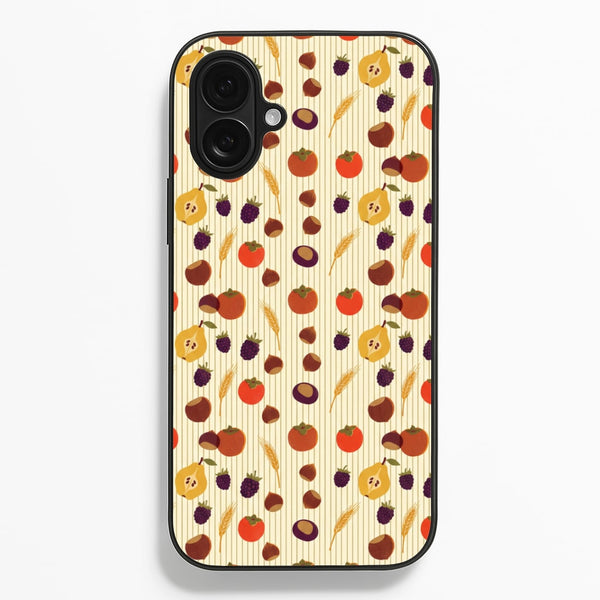 Persimmon Harvest Pattern Phone Case - iPhone 17 / Standard