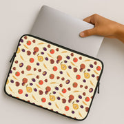 Persimmon Harvest Pattern Laptop Sleeve 2