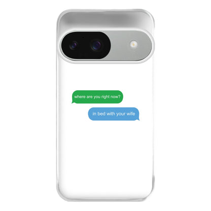 Where Are You Right Now? Phone Case for Google Pixel 9 / 9 Pro