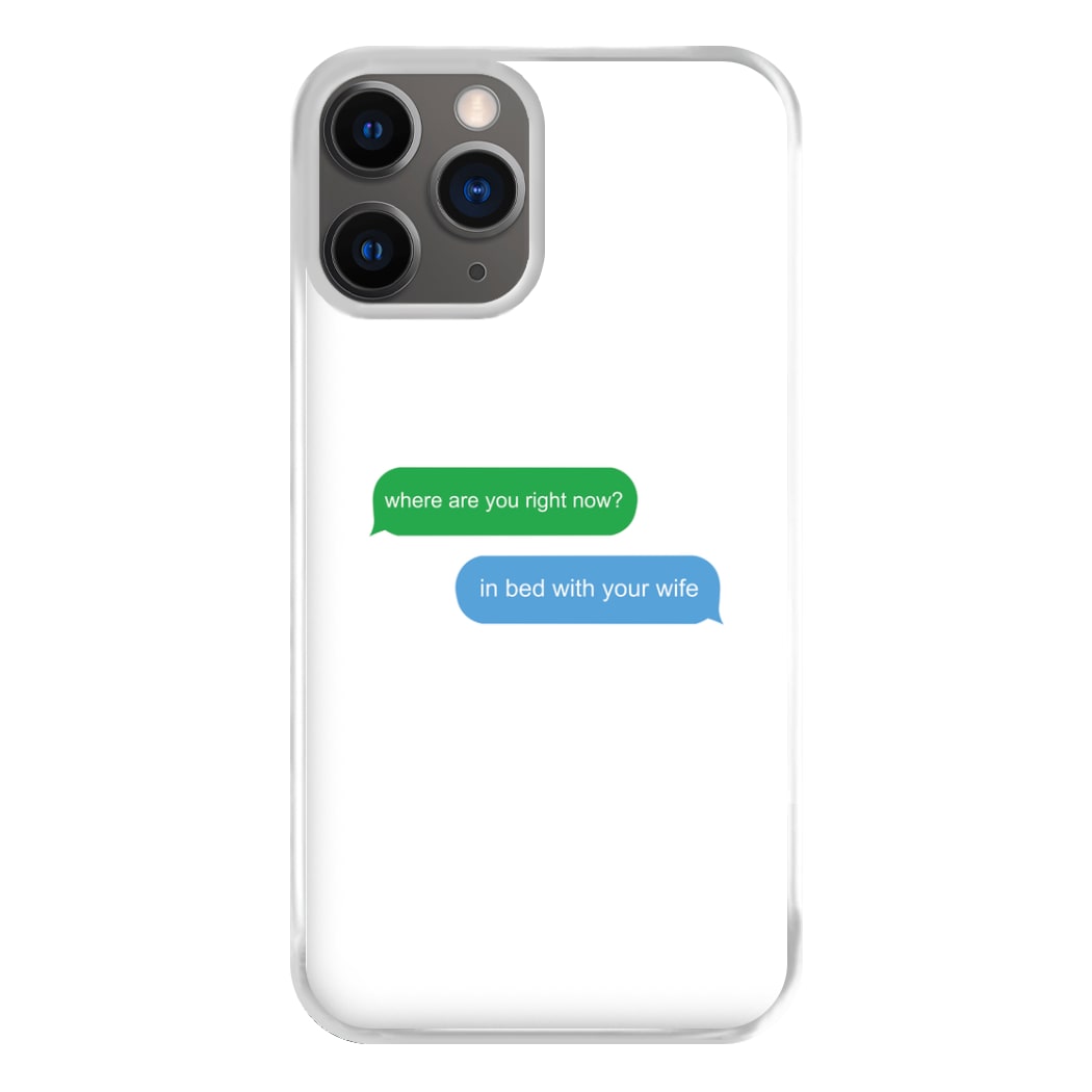 Where Are You Right Now? Phone Case for iPhone 12 Pro Max