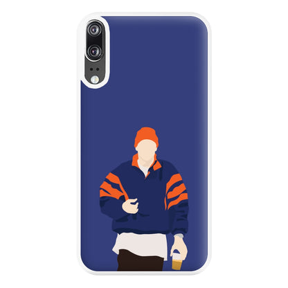 Orange Beanie Phone Case for Huawei P20