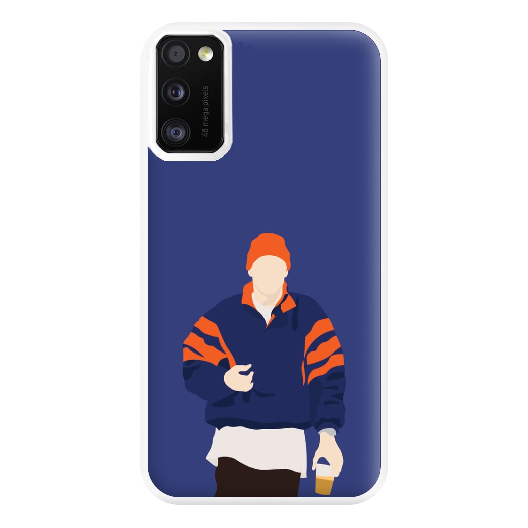 Orange Beanie Phone Case for Galaxy A41