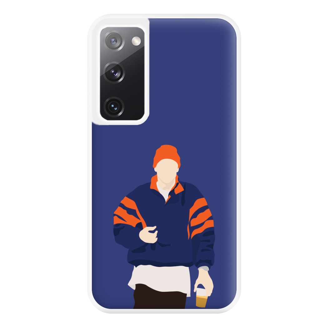 Orange Beanie Phone Case for Galaxy S20FE