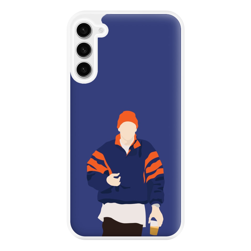 Orange Beanie Phone Case for Galaxy S23FE