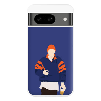 Orange Beanie Phone Case for Google Pixel 8