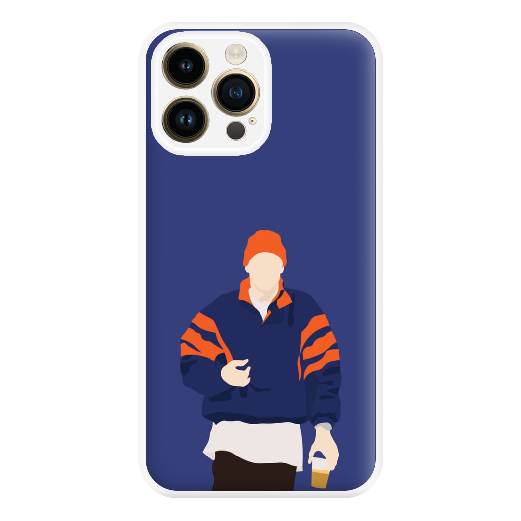 Orange Beanie Phone Case for iPhone 14 Pro Max