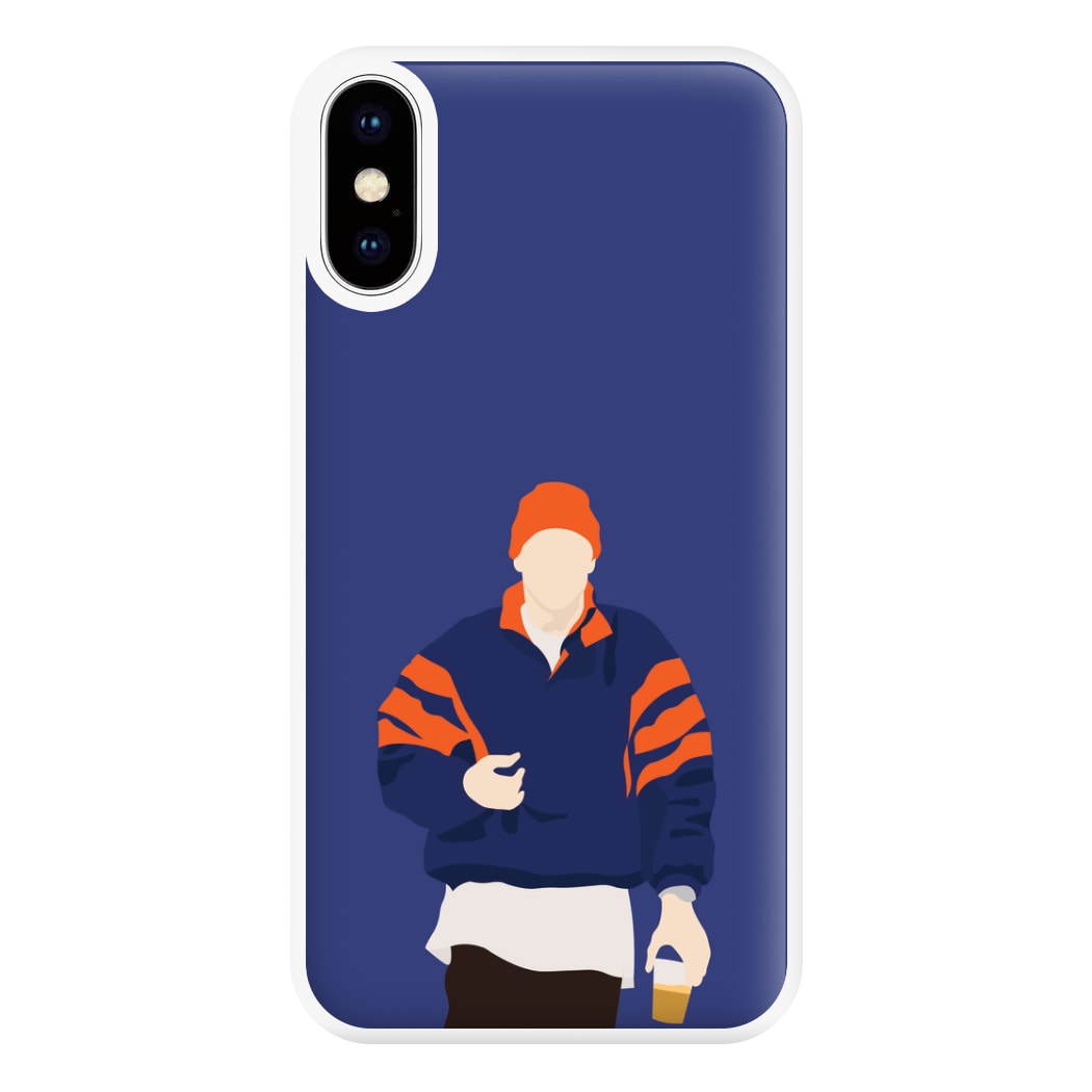 Orange Beanie Phone Case for iPhone XS Max