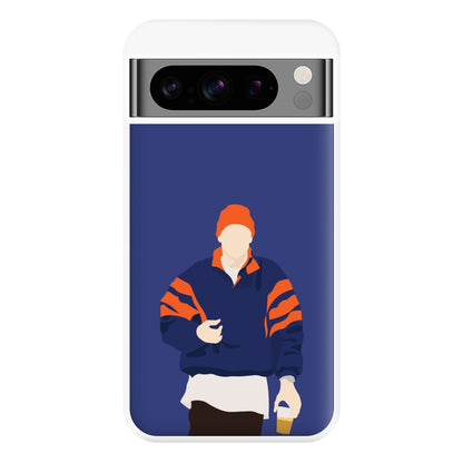 Orange Beanie Phone Case for Google Pixel 8 Pro