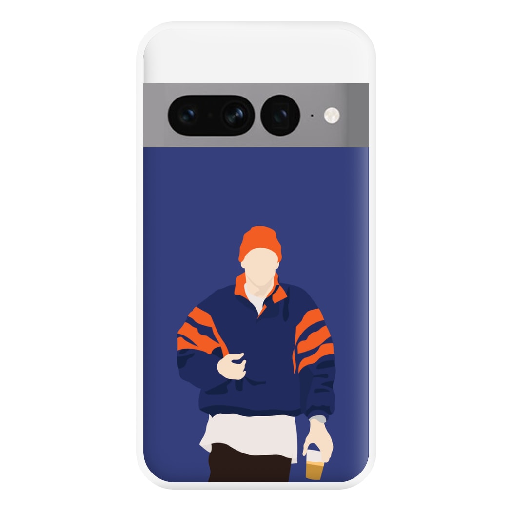 Orange Beanie Phone Case for Google Pixel 7 Pro