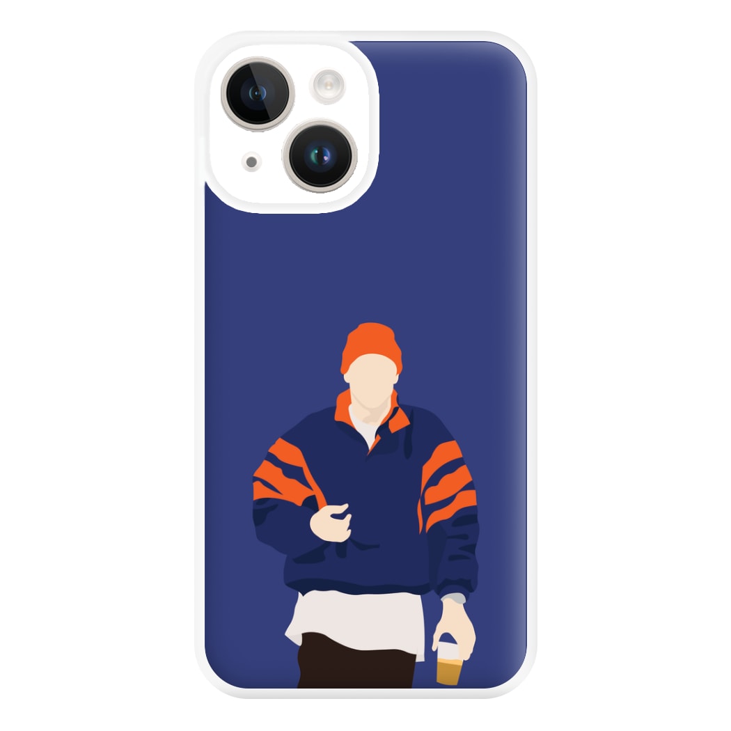 Orange Beanie Phone Case for iPhone 14