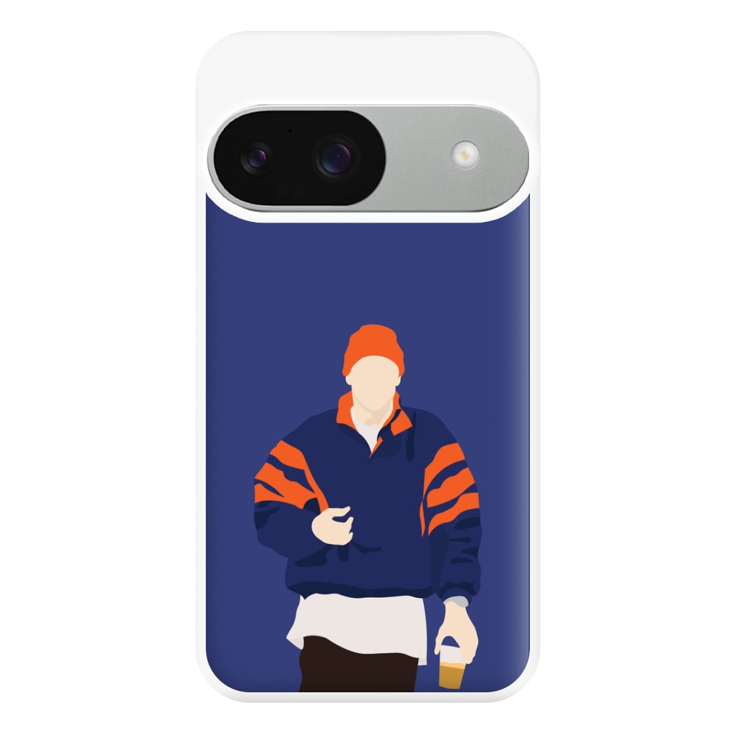 Orange Beanie Phone Case for Google Pixel 9 / 9 Pro