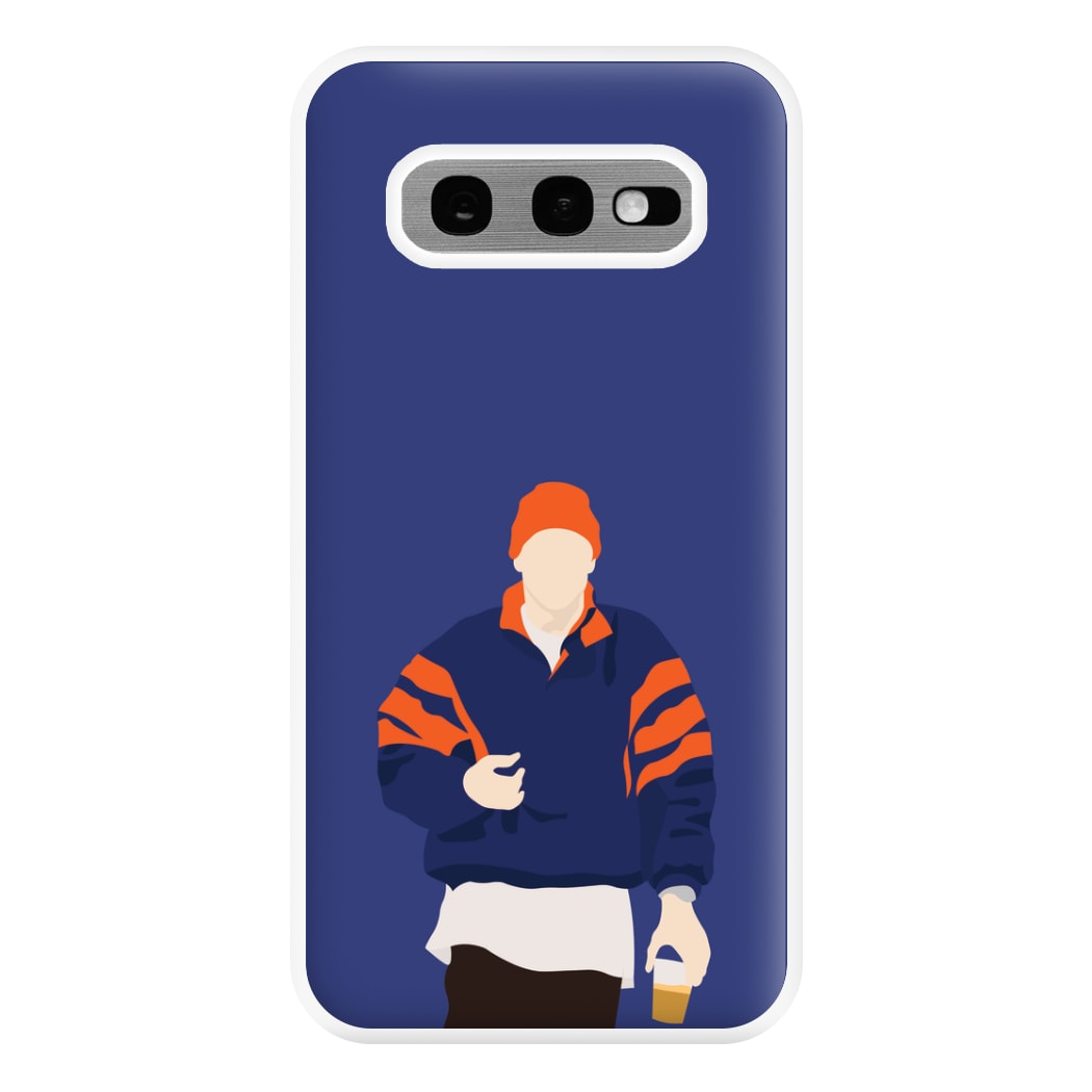 Orange Beanie Phone Case for Galaxy S10e