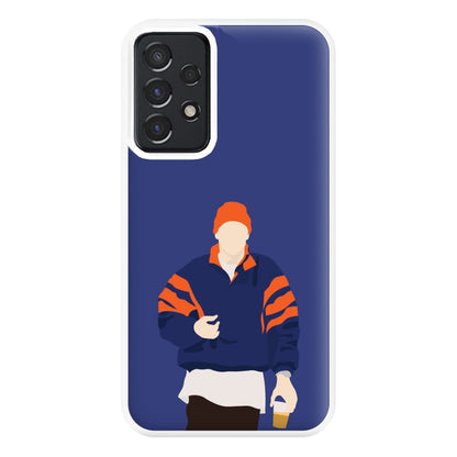 Orange Beanie Phone Case for Galaxy A52 / A52s