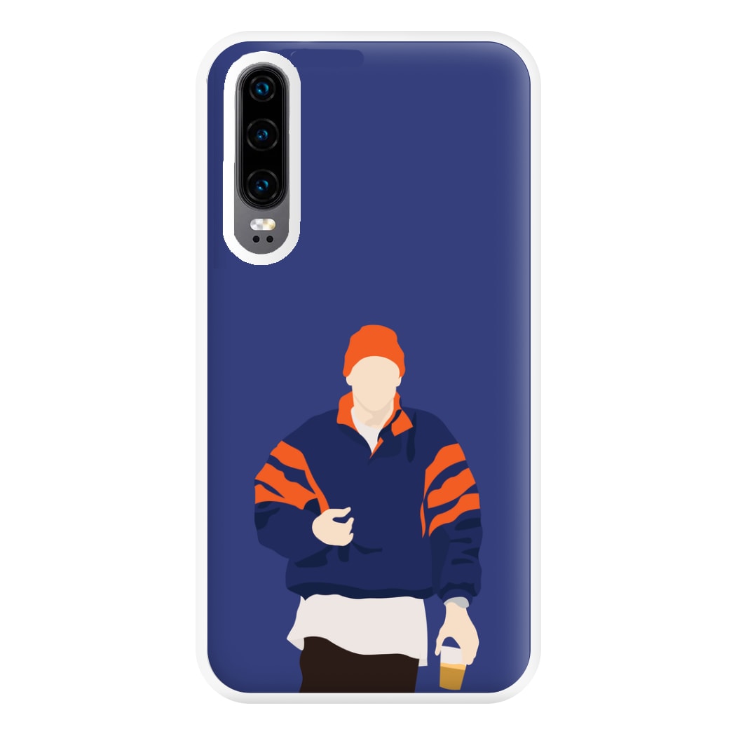 Orange Beanie Phone Case for Huawei P30