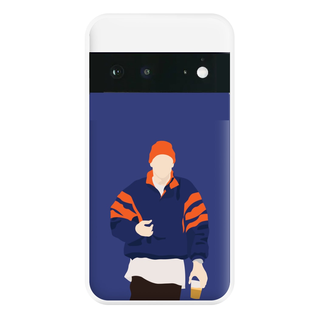 Orange Beanie Phone Case for Google Pixel 6a