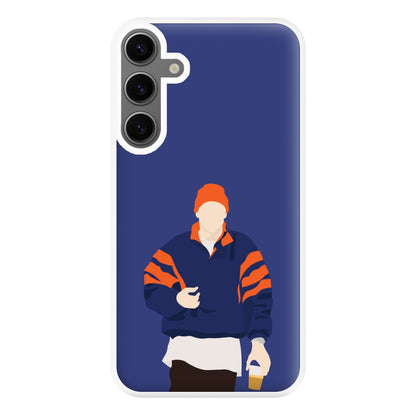 Orange Beanie Phone Case for Galaxy S24FE