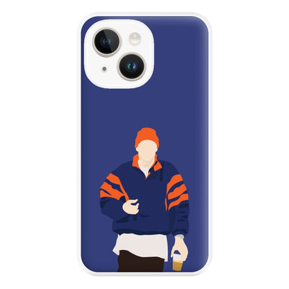 Orange Beanie Phone Case for iPhone 14 Plus