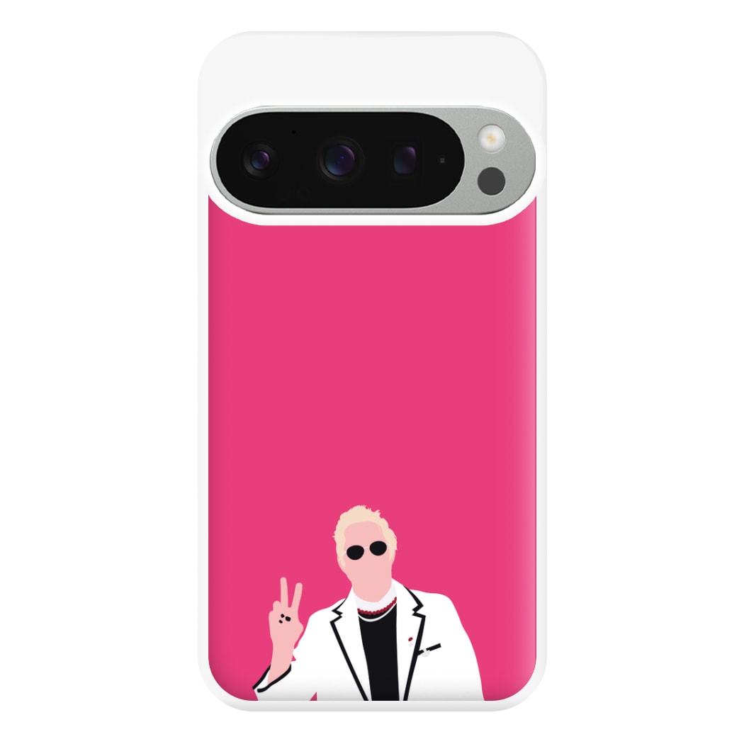 Pink Davidson Phone Case for Google Pixel 9 Pro XL