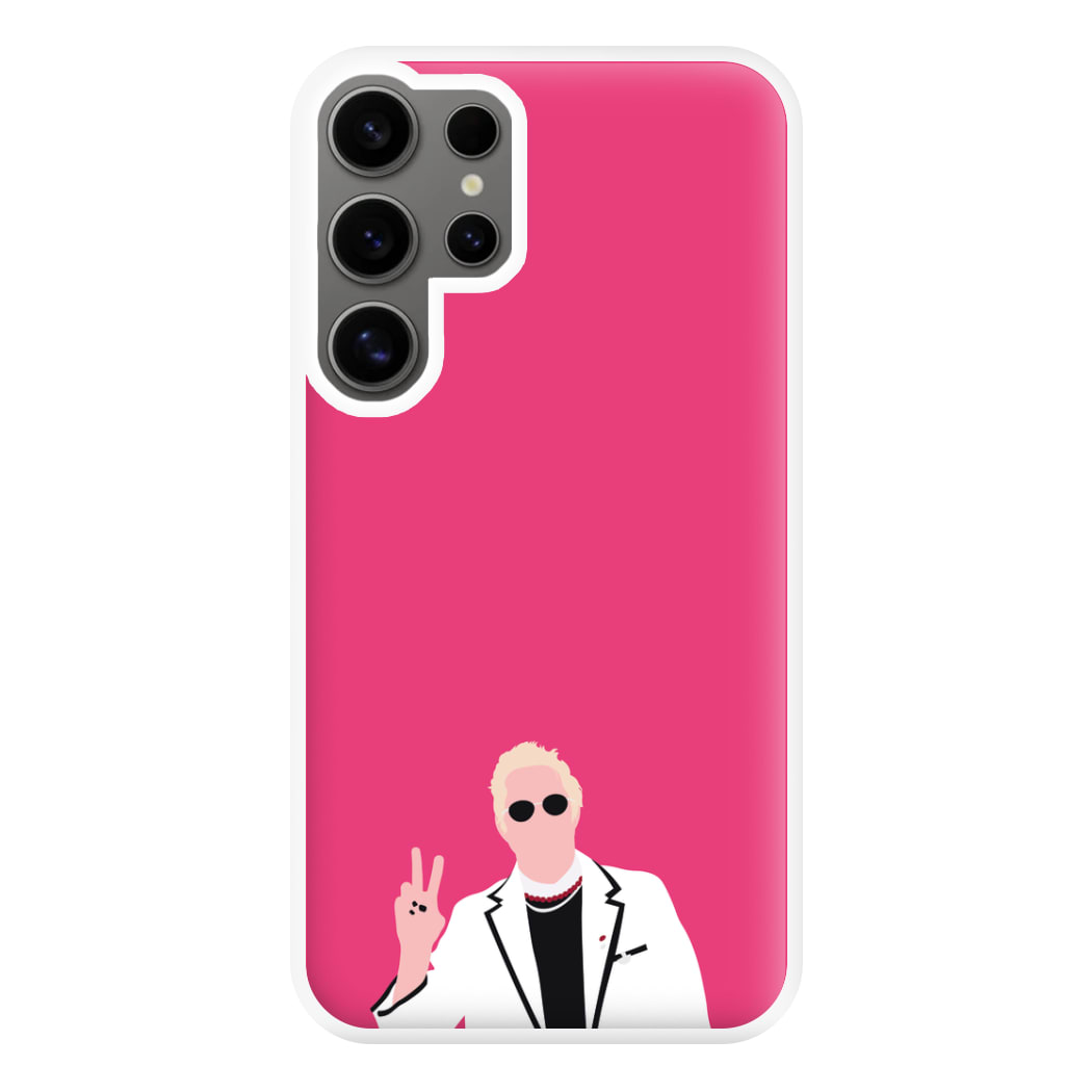 Pink Davidson Phone Case for Galaxy S24 Ultra