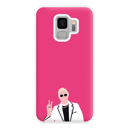 Pink Davidson Phone Case for Galaxy S9 Plus