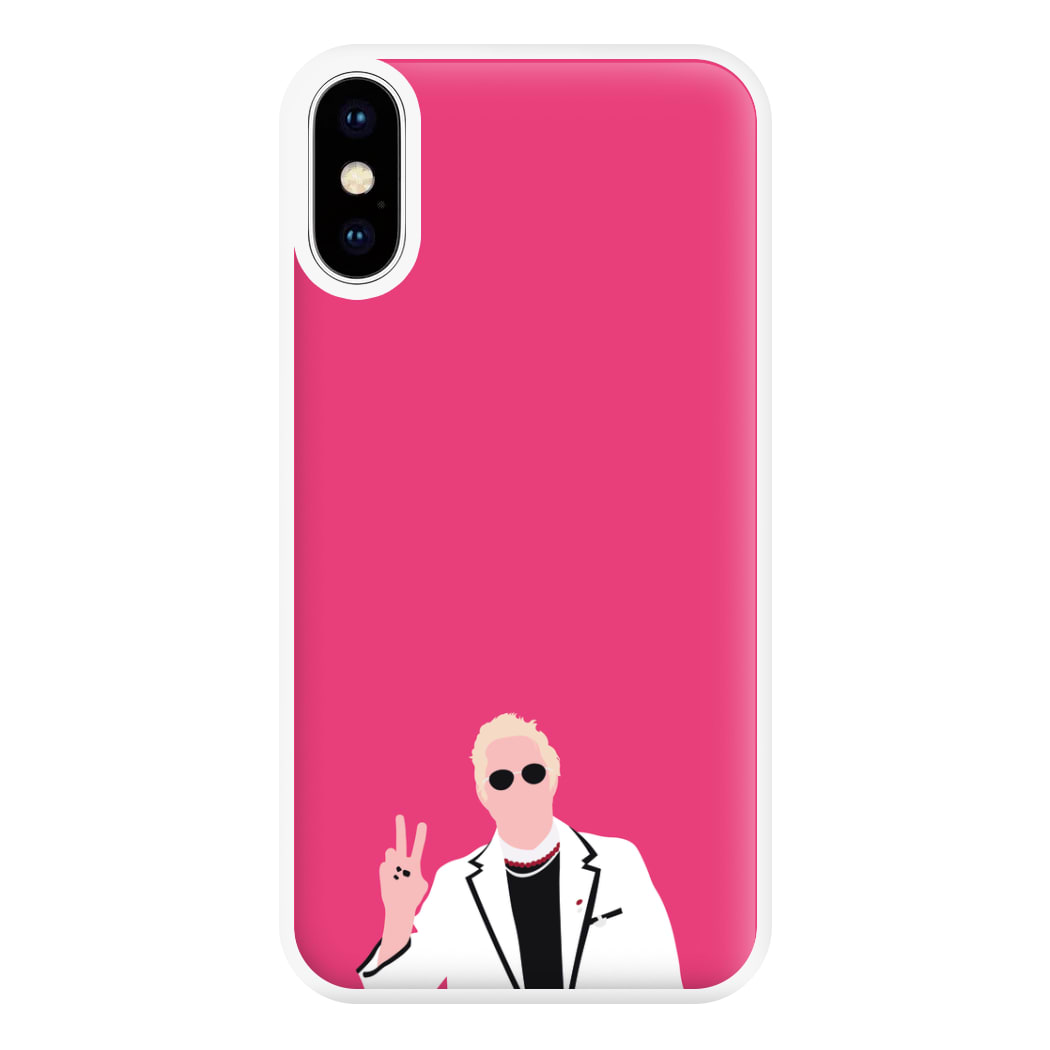 Pink Davidson Phone Case for iPhone XS Max