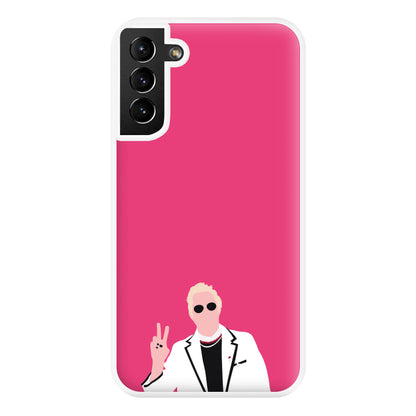 Pink Davidson Phone Case for Galaxy S21 Plus