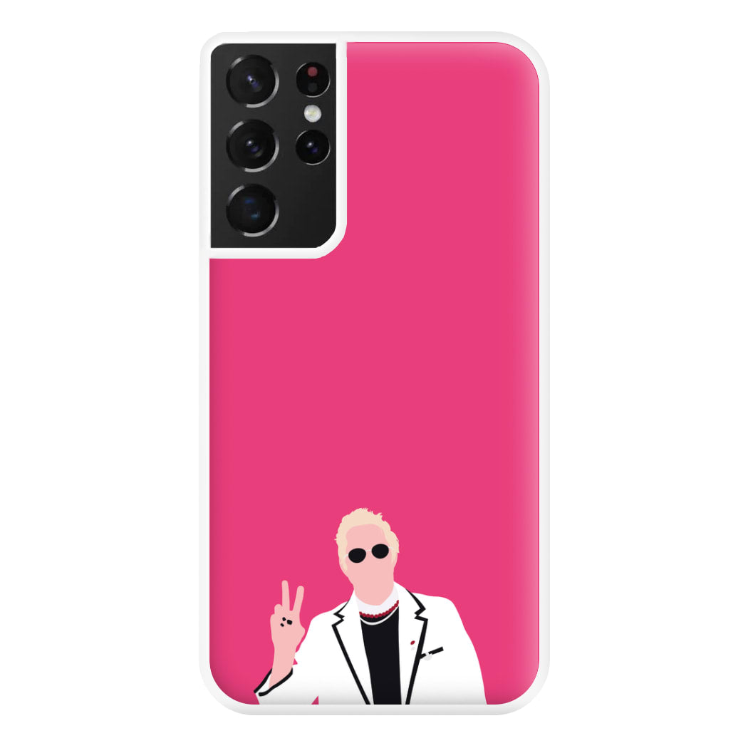 Pink Davidson Phone Case for Galaxy S21 Ultra