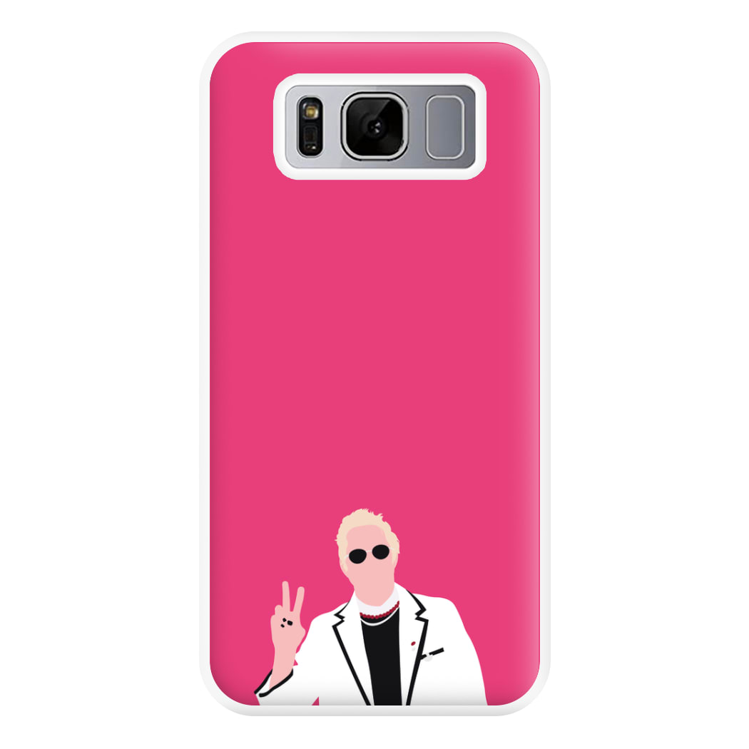 Pink Davidson Phone Case for Galaxy S8 Plus