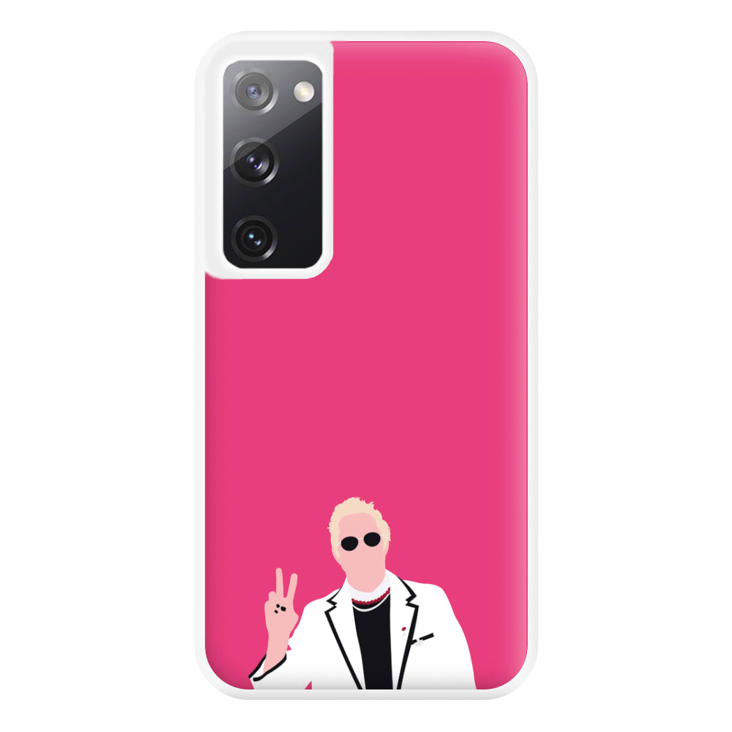 Pink Davidson Phone Case for Galaxy S20FE