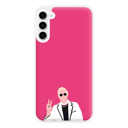 Pink Davidson Phone Case for Galaxy S23FE