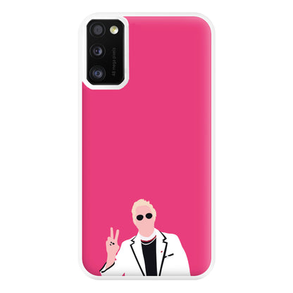 Pink Davidson Phone Case for Galaxy A41