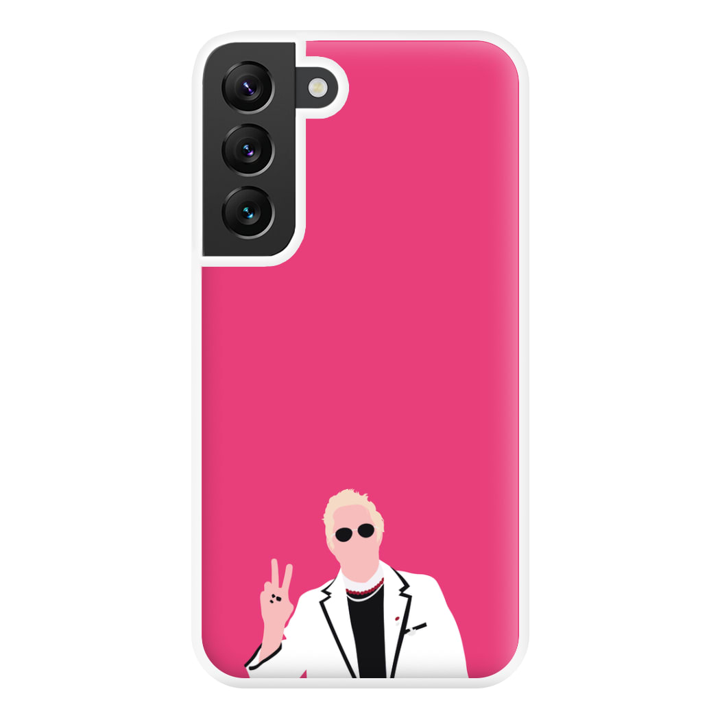 Pink Davidson Phone Case for Galaxy S22 Plus