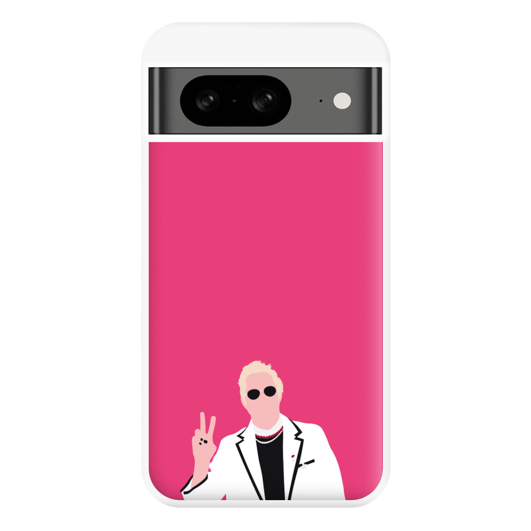 Pink Davidson Phone Case for Google Pixel 8