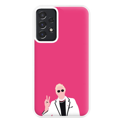 Pink Davidson Phone Case for Galaxy A52 / A52s