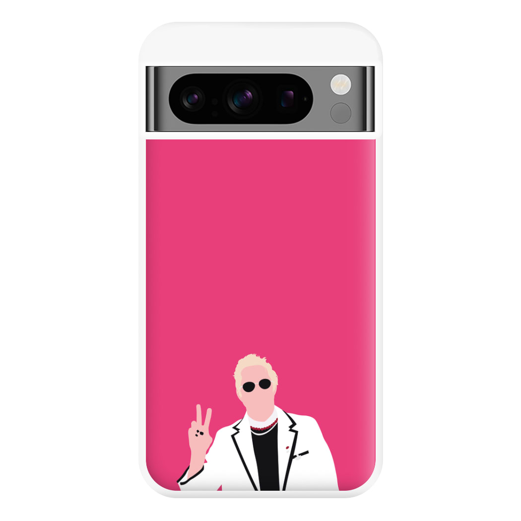 Pink Davidson Phone Case for Google Pixel 8 Pro