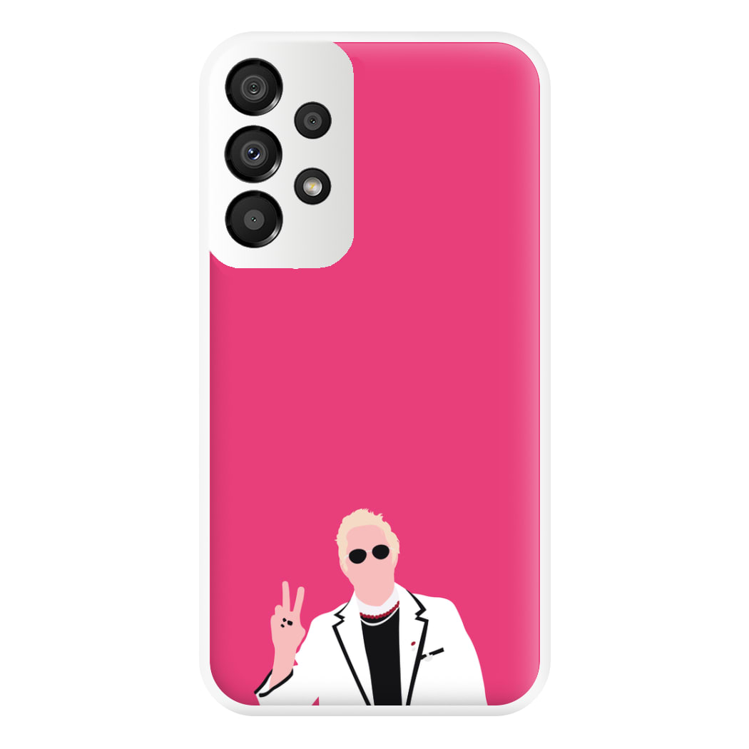 Pink Davidson Phone Case for Galaxy A33