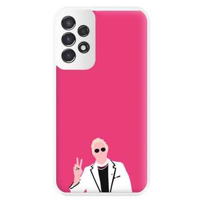 Pink Davidson Phone Case for Galaxy A53