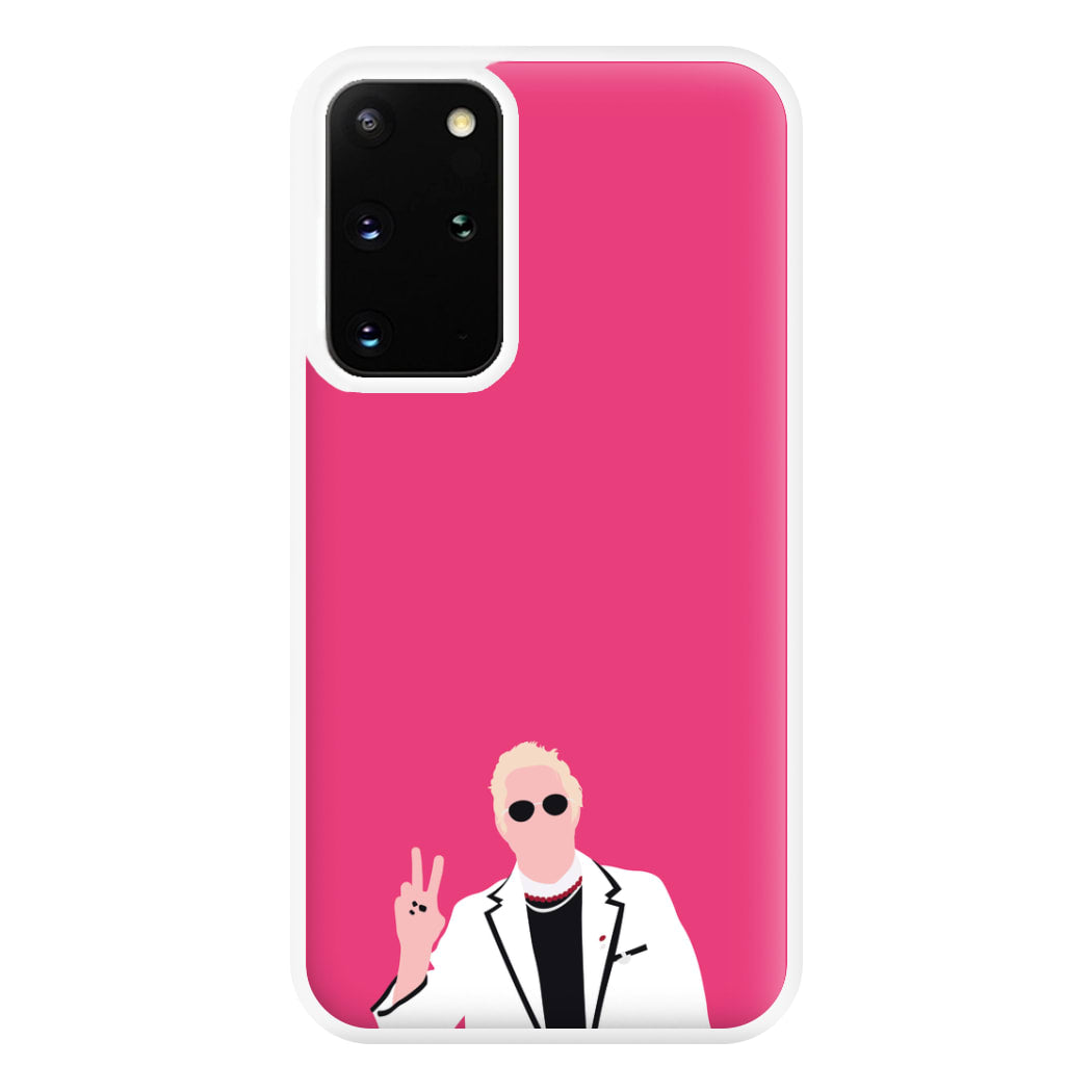 Pink Davidson Phone Case for Galaxy S20 Plus